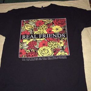 Real Friends Tee Shirt 🎶